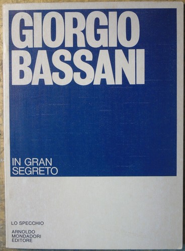 Bassani giorgio gran - giorgio, in