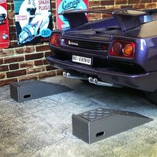 2 x rampe giocattolo argento