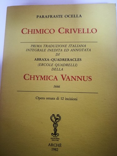 Alchimia chimico crivello - -,
