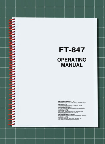 Yaesu 847 manuale - ft-847,