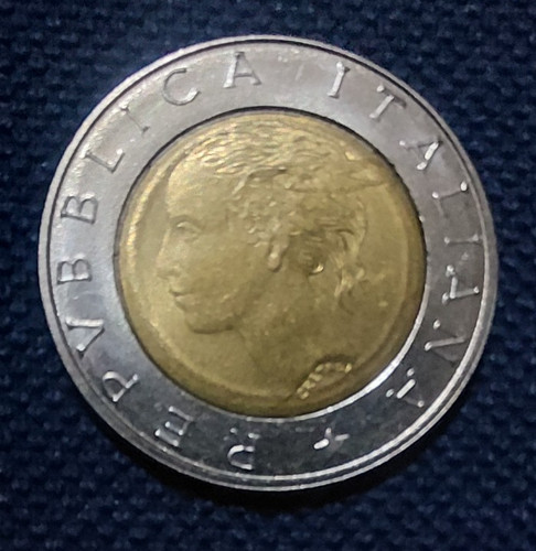 Rara moneta 500 lire per - rara,