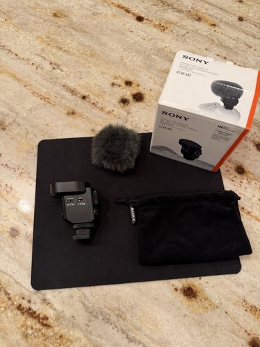 Sony ecm microfono - sony, fucile