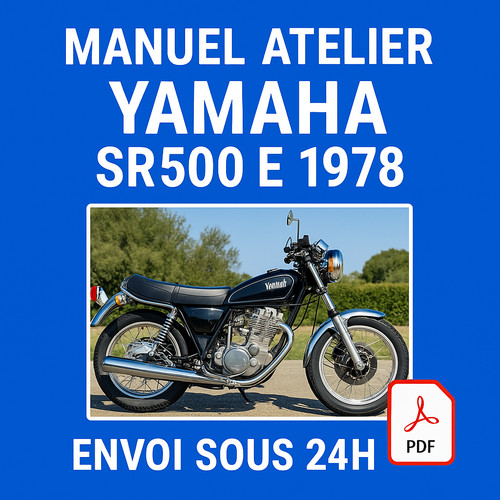 Manuel atelier yamaha sr500 - atelier,