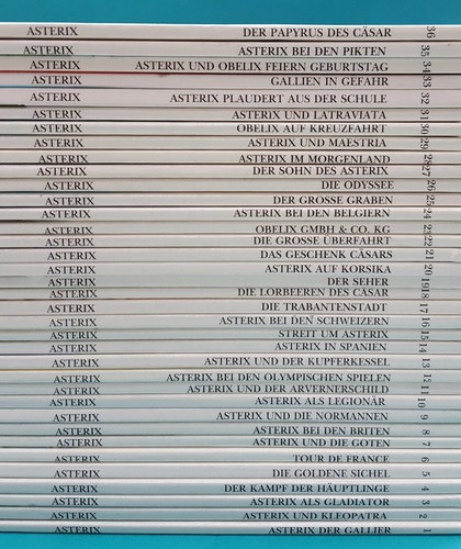 Tutti volumi asterix - asterix, +