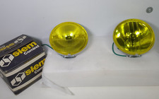 Fendinebbia Siem acciaio tuning auto epoca in coppia concorrenti Carello anni 70