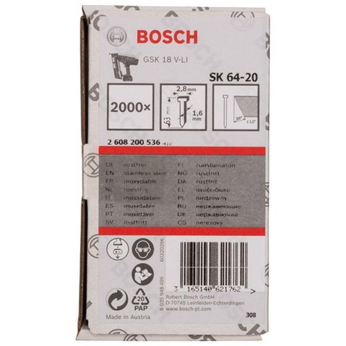 Bosch testa svasata - , chiodo