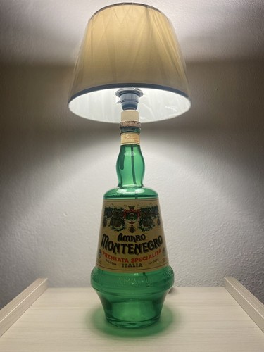 Lampada bottiglia amaro - lampada,