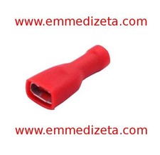 FASTON FEMMINA 6,3MM  - 100