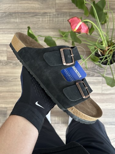 Birkenstock arizona nero uomo - nero,