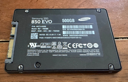 Samsung 850 evo 500 - samsung,