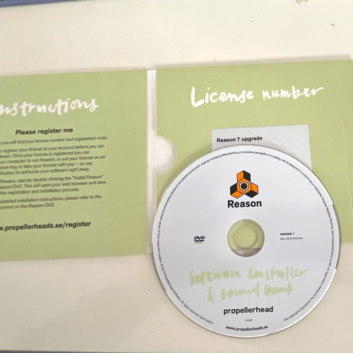 Propellerhead reason - reason, 7