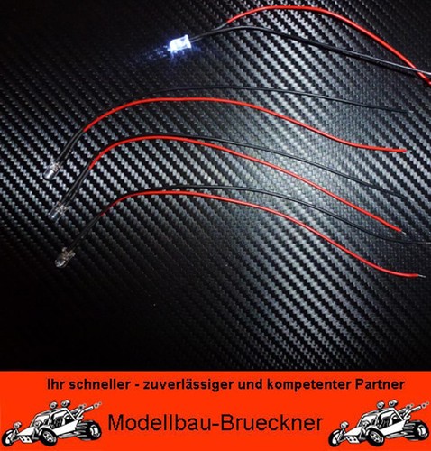 Led 5mm bianco - bianco, 6