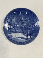 BING & GRONDAHL 1895 - 2005 Piatto Giubileo di Natale B&G NATALE a COPENAGHEN
