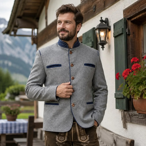 Cappotto lana bavarese - , uomo