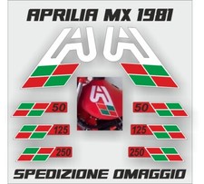 Adesivi aprilia mx 125 - aprilia,
