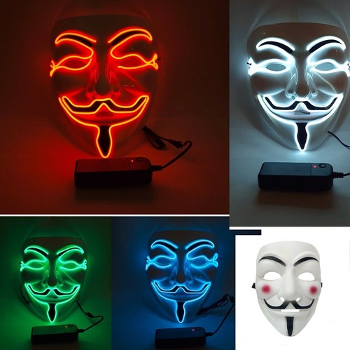 Maschera illuminata vendetta - maschera,