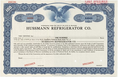 Hussmann frigorifero - frigorifero, co