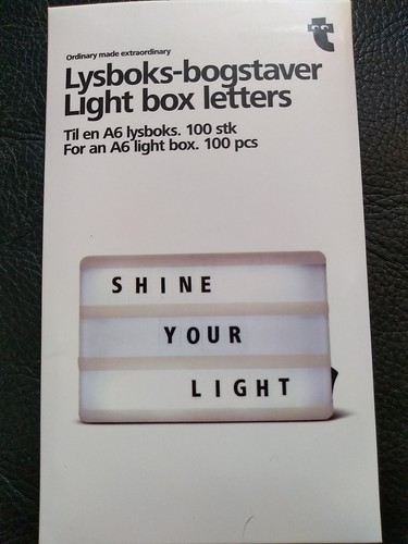 Scatola luminosa lettere 100 - lettere,