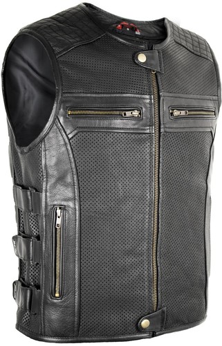 Giubbotto pelle uomo - , biker