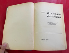 Ada BONI - IL TALISMANO DELLA FELICITA' Ed. Domus (1946) Libro Ricette Cucina