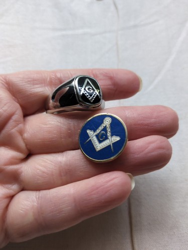 Anello con sigillo acciaio - con,
