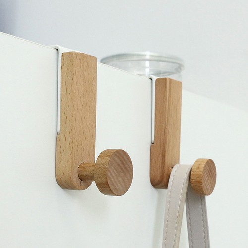 Gancio parete metallo legno - da,