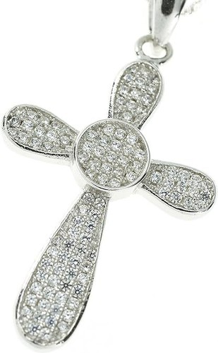 Collana catena ciondolo - , croce