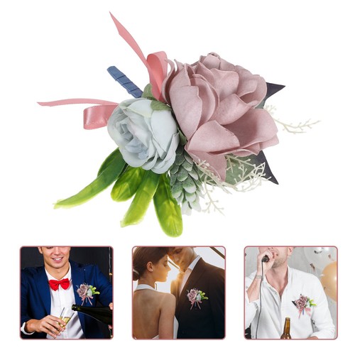 Spilla tessuto con fiore - spilla,
