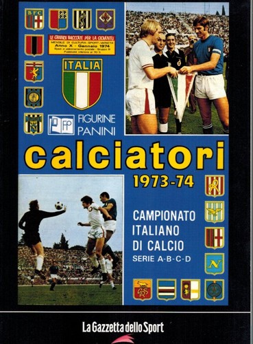 Calciatori 1973 reprint - calciatori,