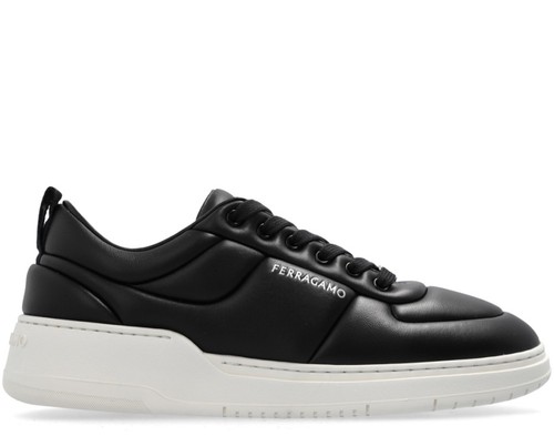 Ferragamo caro logo low top - caro,