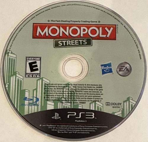 Monopoly streets sony - monopoly, (sony
