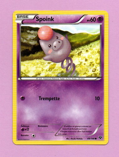 Pokémon 146 spoink - pokémon, 49/146