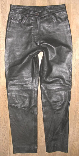 Pantaloni pelle donna - pelle, da