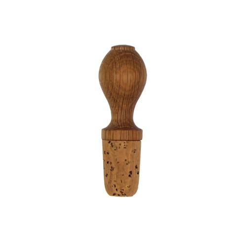 Oak wine stopper wooden - 3,