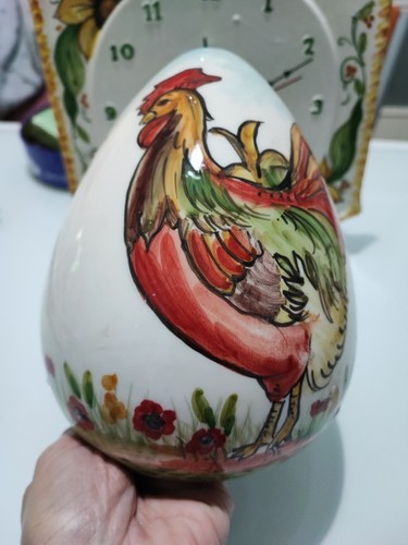 Uovo ceramica pasquale - ceramica,