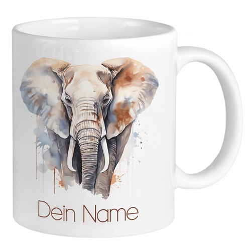 Tazza elefante personalizzata - tazza,