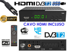 Decoder Digitale Terrestre DVB T2 HDMI DVB-T2 HEVC Full HD Ricevitore TV H265