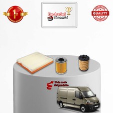 KIT TAGLIANDO 3 FILTRI RENAULT MASTER II 2.5 DCI 73KW 99CV DAL 2003 ->