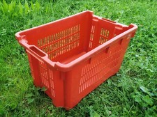 90 cassette agricole 40 lt plastica fondo chiuso lati traforati ideali per uva