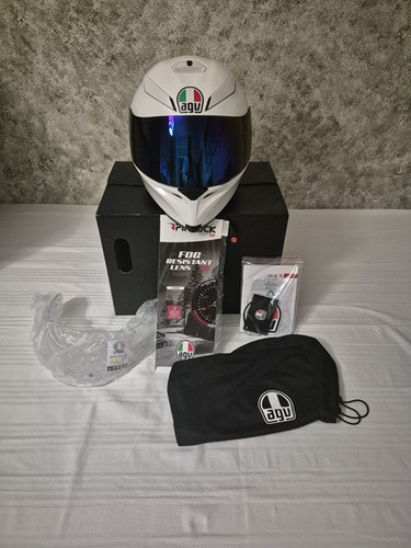 Agv solid plk pearl - s,