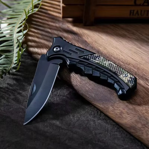 Coltello pieghevole acciaio - coltello,