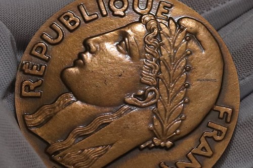 Medaglia repubblica francese - medaglia,