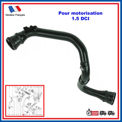 Tuyau durite air turbo prévu - durite,