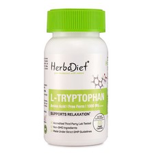 L-Tryptophan Capsules Sleep Anxiety Stress Mood Serotonin Essential Amino Acid