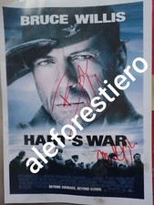 Autografo Bruce Willis e Colin