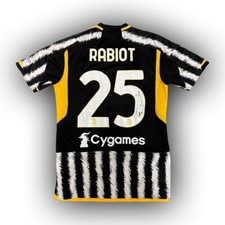Juventus FC - Adrien Rabiot - Maglia Home Da Store 23/24 con firma Autografa