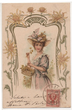 ART NOUVEAU - DONNA IN