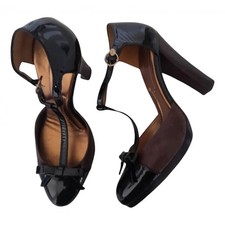 ??  Scarpe con tacco in vera pelle Bcbg Max Azria taglia 35 23cm