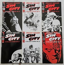 60) SIN CITY LEGEND Si può anche uccidere per lei completa 1/6 -Comic Art  1994