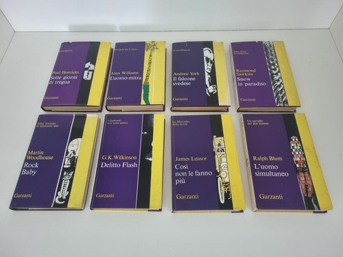Lotto libri usati garzanti - libri, 8